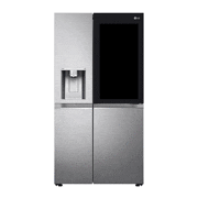 LG Refrigeradora Side by Side 22.4pᶟ (NET) / 23.8pᶟ (Gross) Door-in-Door™ LINEARCooling™ Craft Ice™ Instaview® ThinQ™ Metal, LS66SXNC
