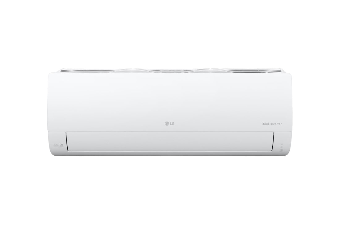 LG Aire Acondicionado LG DUALCOOL Inverter, 12,000 BTU/h, Solo Frío, 220V, Compresor Dual Inverter con 10 años de garantía, Pre Filtro, Recubrimiento Gold Fin™ en la condensadora., VX122C1