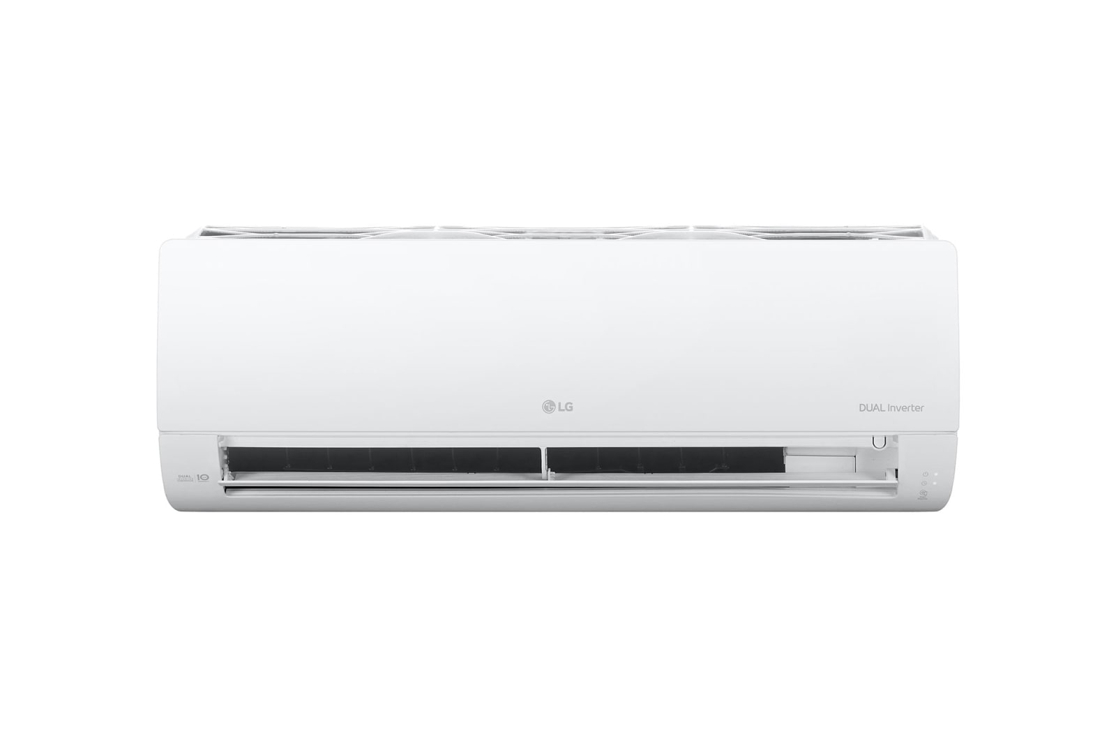 LG Aire Acondicionado LG DUALCOOL Inverter, 12,000 BTU/h, Solo Frío, 220V, Compresor Dual Inverter con 10 años de garantía, Pre Filtro, Recubrimiento Gold Fin™ en la condensadora., VX122C1