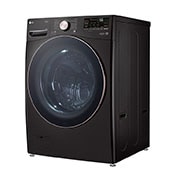 LG Lavadora Carga Frontal 25kg/55lbs LG TurboWash™ 360° Steam™ Black Steel , WM25BV2S6BR