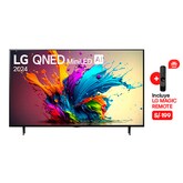 65" LG QNED MiniLED AI QNED90 4K Smart TV 2024