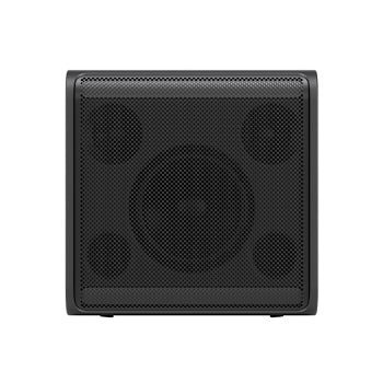 Vista frontal de LG xboom Stage 301 de will.i.am | Altavoz Bluetooth portátil | xboom Signature Sound con fiestas y actuaciones