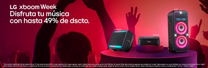 LG XBOOM WEEK