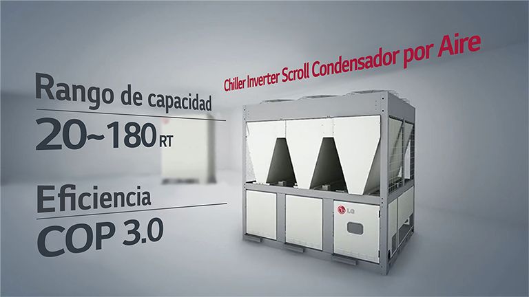 Chiller Inverter Scroll condensador por aire