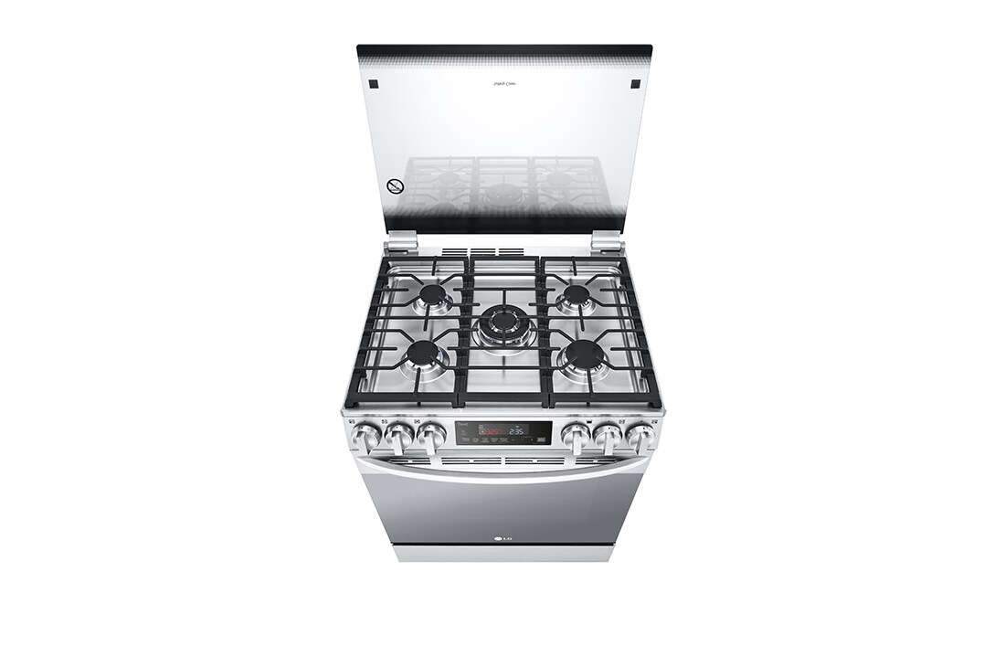 LG Cocina LG con Freidora de Aire y ThinQ™, Acero Inoxidable , LRGL5845S