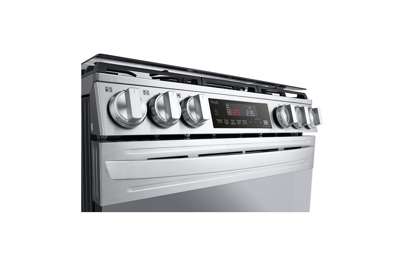 LG Cocina LG con Freidora de Aire y ThinQ™, Acero Inoxidable , LRGL5845S