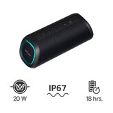 Parlante LG XBOOM Go XG5 Negro | 20W | Sound Boost | Light Studio | IP67 | 18 Horas de Batería
