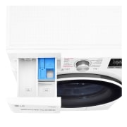 LG Lavaseca de 10.5 kg de Lavado y 07 kg de Secado, carga frontal con AI DD, Steam y conectividad Wi-Fi, WD10WVC4S6