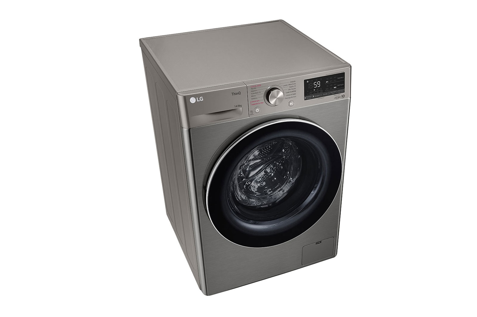 LG Lavaseca LG de 14Kg de Lavado y 8Kg de Secado, AI DD™ y ThinQ, WD14PVC4S6C