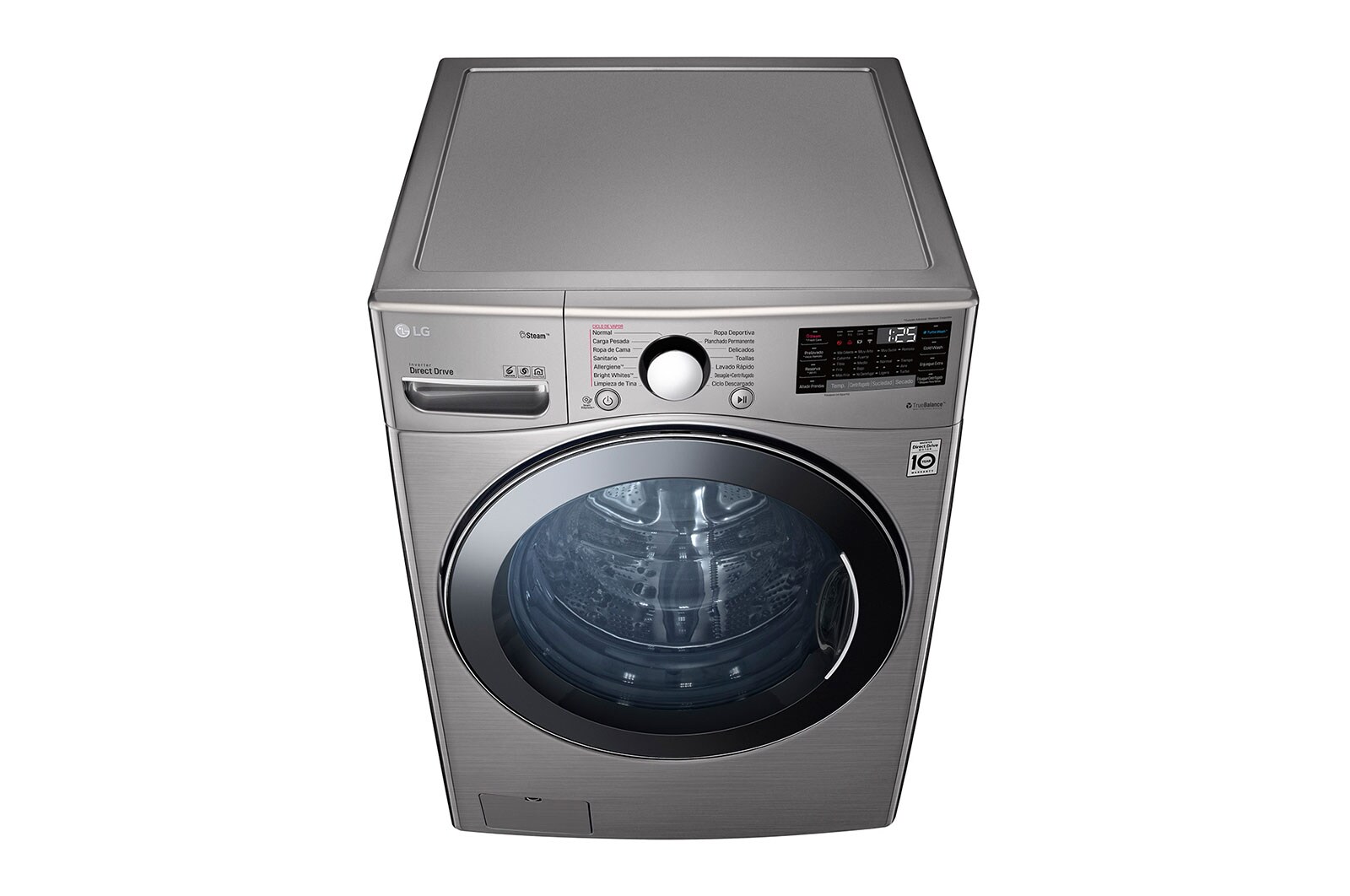 LG Lavaseca de 20kg de Lavado y 11kg de Secado, carga frontal con 6MotionDD, Steam y conectividad Wi-Fi, WD20VV2S6