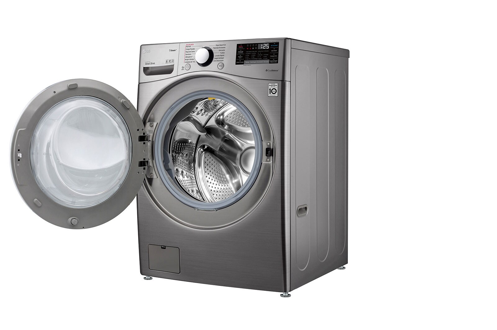 LG Lavaseca de 20kg de Lavado y 11kg de Secado, carga frontal con 6MotionDD, Steam y conectividad Wi-Fi, WD20VV2S6