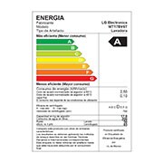LG Lavadora LG de 17 kg carga superior con AI DD, Negro claro, WT17BV6T