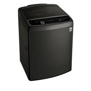 LG Lavadora de 22 kg con TurboWash 3D y ThinQ, negro acero, WT22BSS6H