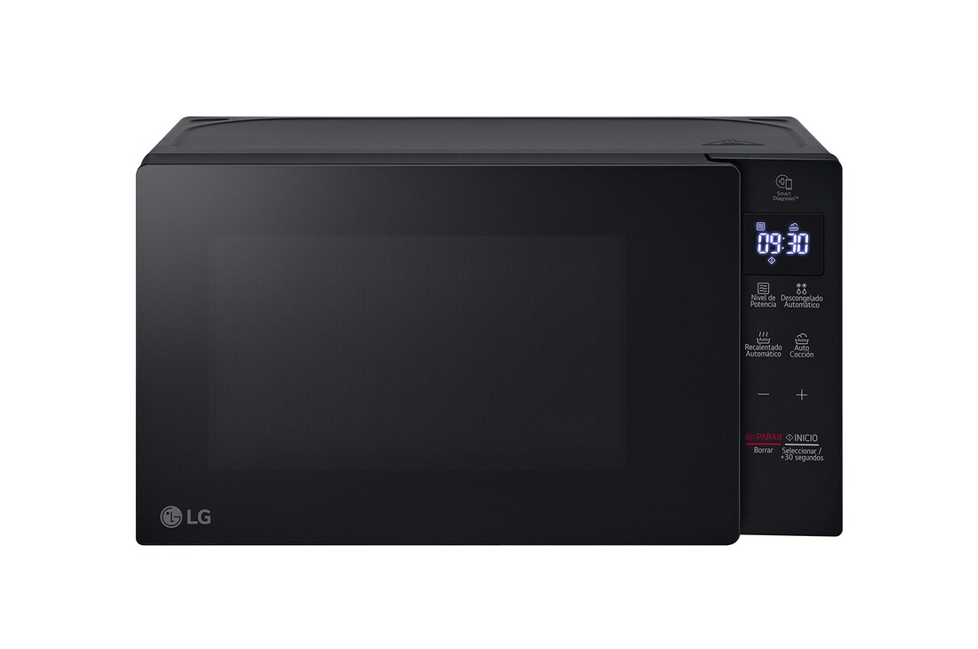 Vista frontal de Microondas NeoChef™ 20 L EasyClean™, Negro, MS2032GAS