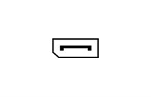 Icono de DisplayPort 1.4.