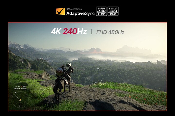 El monitor OLED 4K más amplio.