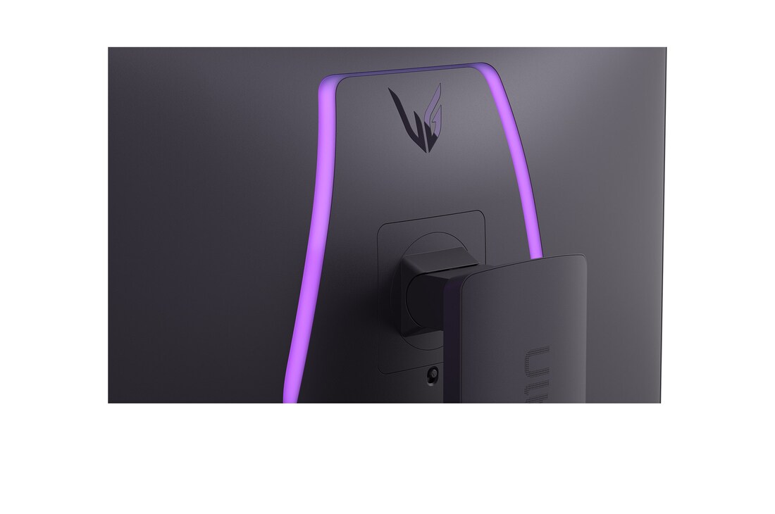 close-up view of the rear emblem