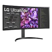 LG Monitor Curvo UltraWide QHD (3440x1440) IPS de 34’’ 21:9, 34WQ75C-B