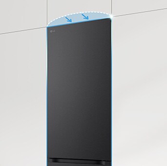 Elegante refrigeradora de puerta plana. Se integra perfectamente a tu cocina.	