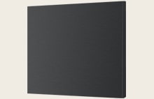 Muestra de color para el tono negro acero	
