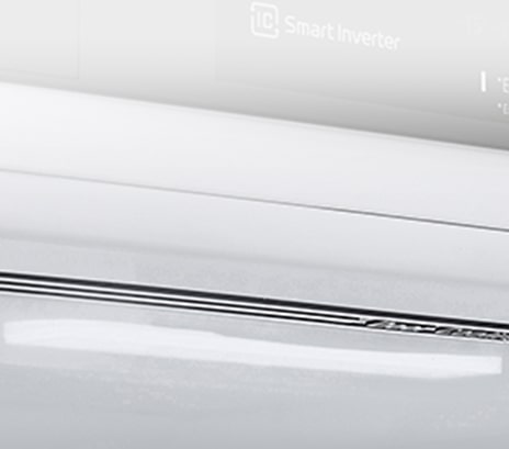 Primer plano de la suave iluminación LED, que distribuye la luz por toda la refrigeradora y lo hace agradable a la vista	