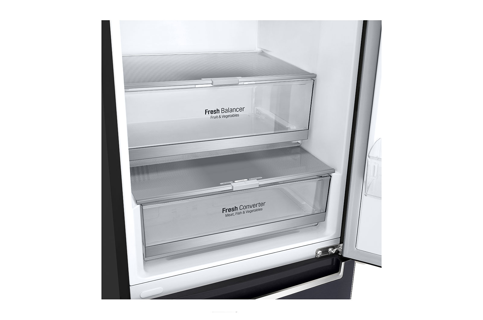 LG Refrigeradora Bottom Freezer 336L con Múltiple Flujo de Aire, GB37WGT