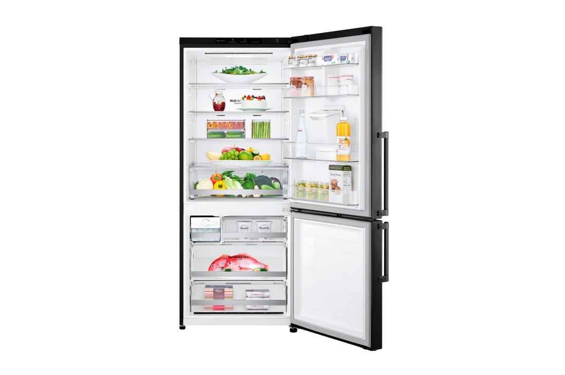 LG Refrigeradora LG Bottom Freezer 403L con Múltiple Flujo de Aire, GB41WGT