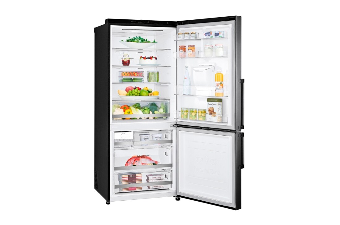 LG Refrigeradora LG Bottom Freezer 403L con Múltiple Flujo de Aire, GB41WGT