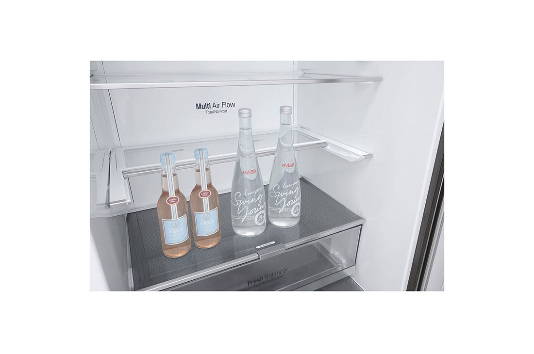 LG Refrigeradora LG Bottom Freezer 446L con Conectividad Wi-Fi, GB46TGT