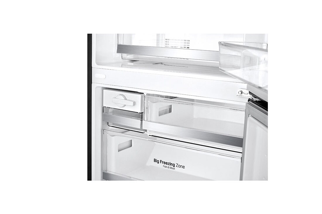 LG Refrigeradora LG Bottom Freezer 446L con Conectividad Wi-Fi, GB46TGT