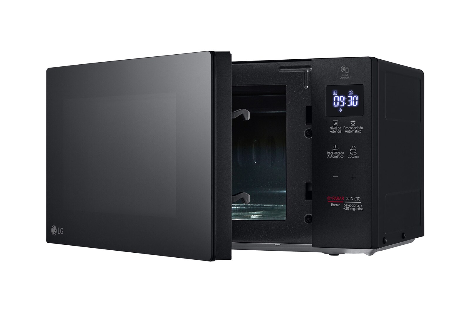 LG Llévate un microondas a s/.99.00 Por la compra de Refrigeradora French Door LG ThinQ™, GM57SPYMS20.ESPR