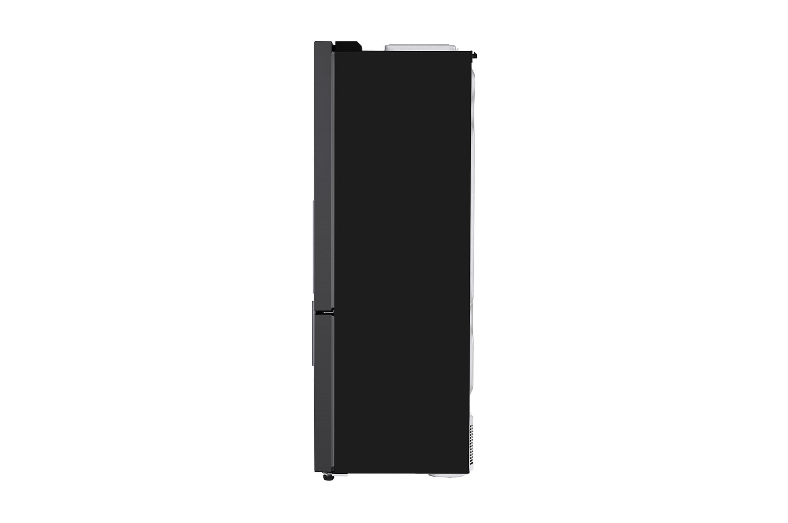 LG Refrigeradora Bottom Freezer 446L con DoorCooling y conectividad Wi-Fi, negro mate, LB46TGT