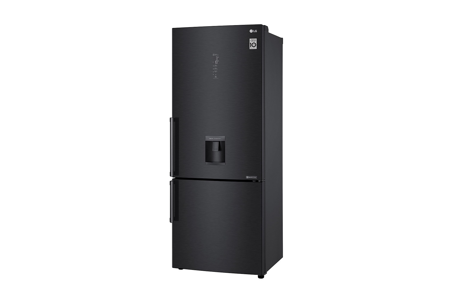 LG Refrigeradora Bottom Freezer 446L con DoorCooling y conectividad Wi-Fi, negro mate, LB46TGT