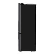 LG Refrigeradora Bottom Freezer 446L con DoorCooling y conectividad Wi-Fi, negro mate, LB46TGT
