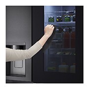 LG Refrigeradora Side by Side 617L InstaView™ con ThinQ, LS66SXT