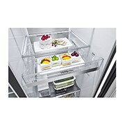 LG Refrigeradora Side by Side 617L InstaView™ con ThinQ, LS66SXT
