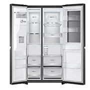 LG Refrigeradora Side by Side 617L InstaView™ con ThinQ, LS66SXT