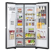 LG Refrigeradora Side by Side 617L InstaView™ con ThinQ, LS66SXT