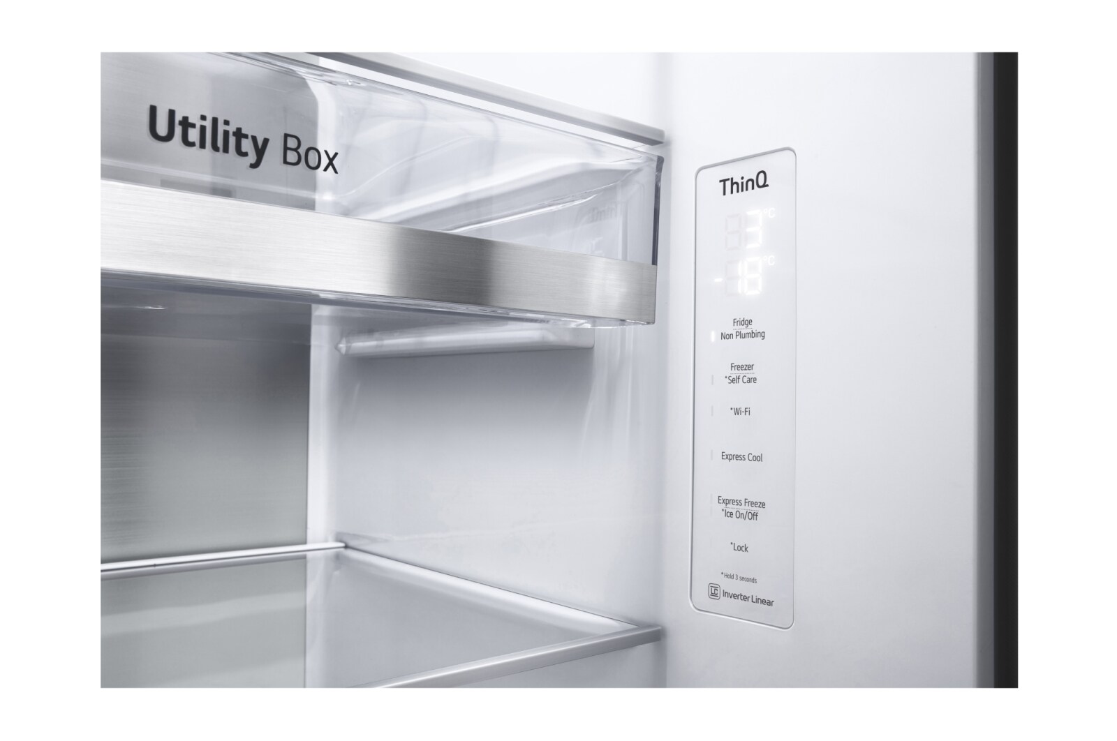LG Refrigeradora Side by Side 617L InstaView™ con ThinQ, LS66SXT