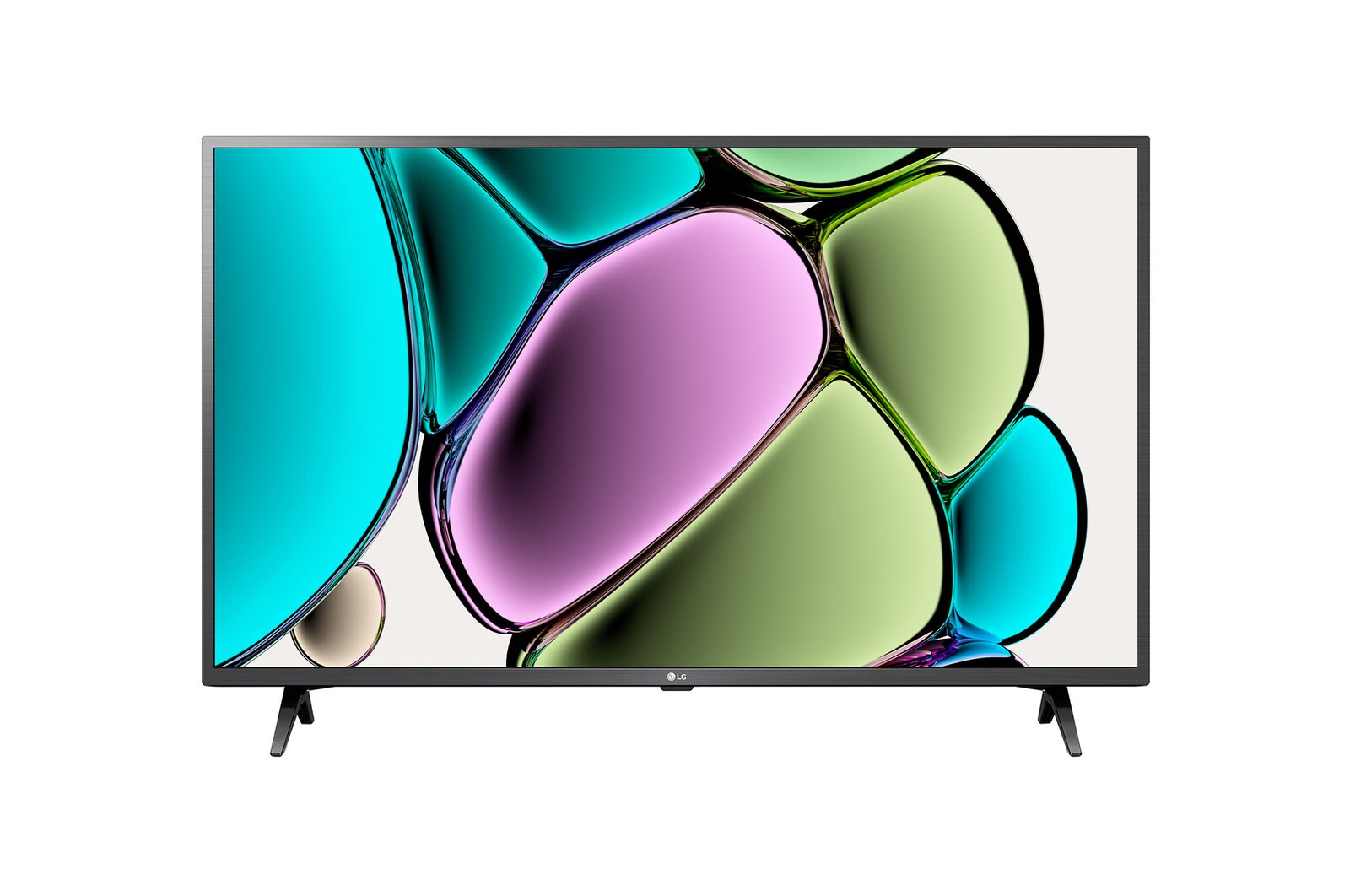 Vista frontal del TV LG FHD, LR60