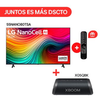 Tv + Speaker front view