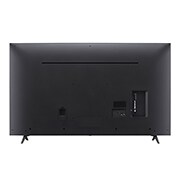 Vista trasera del TV LG UHD, UT80