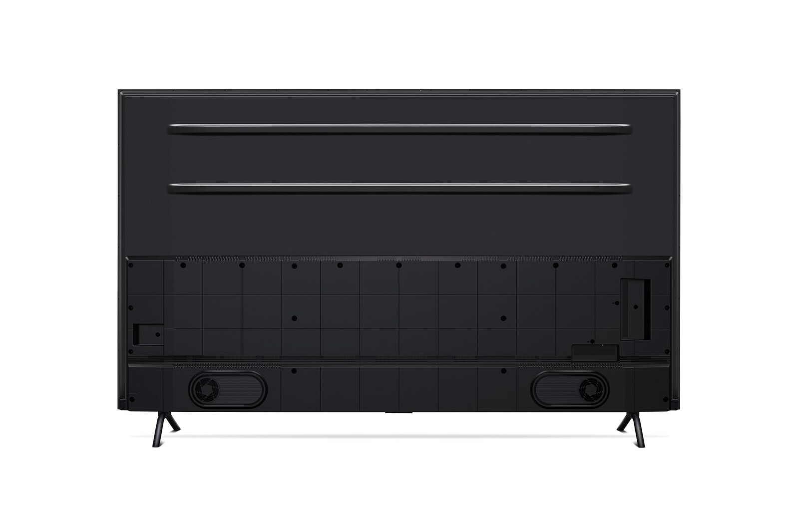 Vista trasera del TV LG UHD, UT90
