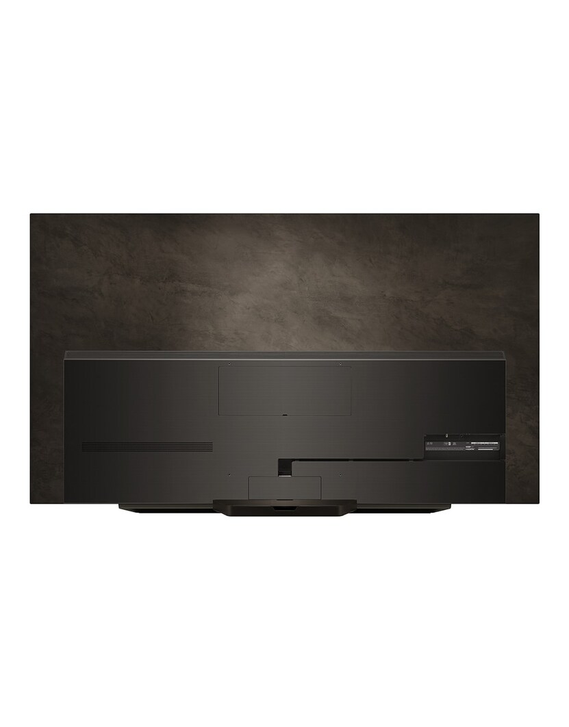 Rear view of LG OLED evo TV, OLED C4
