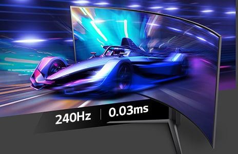 0.03ms (GtG) y 240Hz