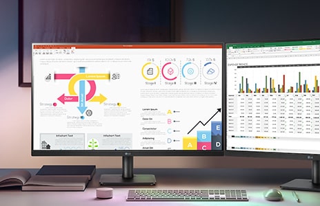 Monitores FHD & QHD