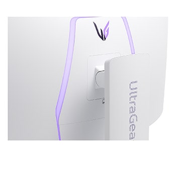 close-up view of the rear emblem