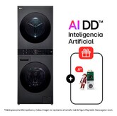 LG WashTower de 14Kg lavado / 10Kg de secado, AI DD y ThinQ