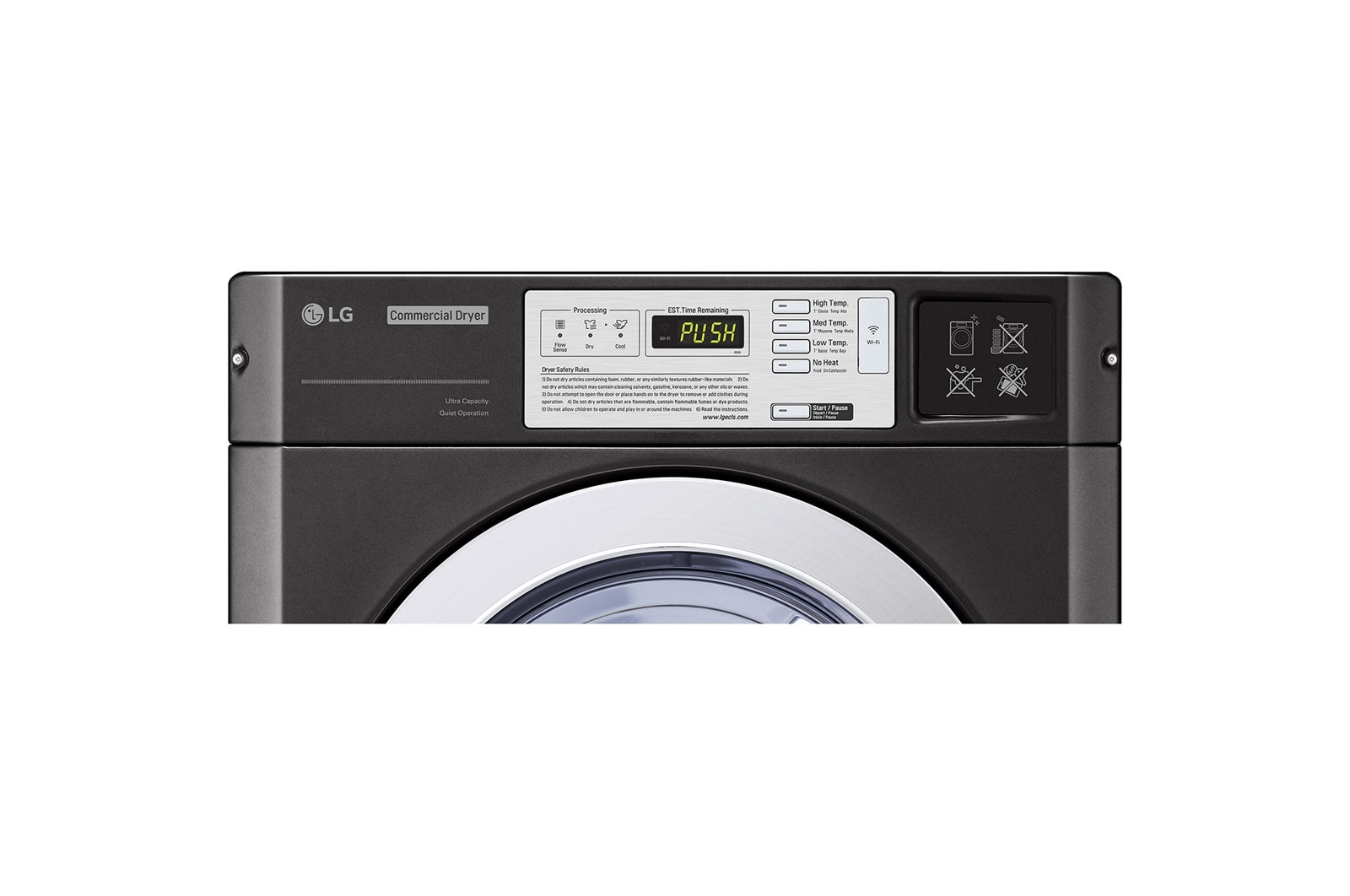 LG 10KG Standard Capacity Dryer, CDG27RUCPB