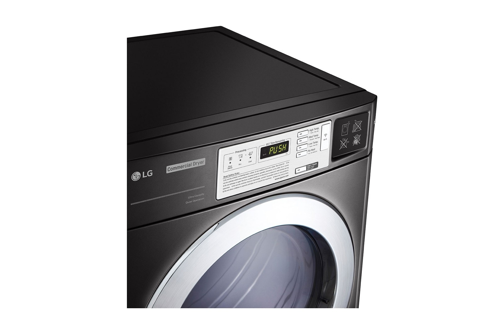 LG 10KG Standard Capacity Dryer, CDG27RUCPB